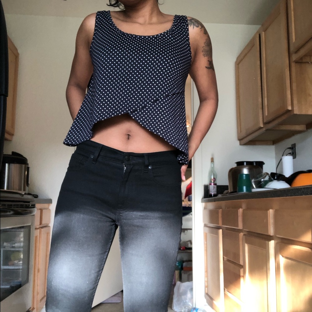 FLOWY CROP TANK